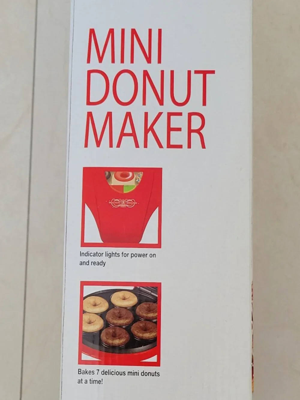 Bella Cucina Mini Donut Maker